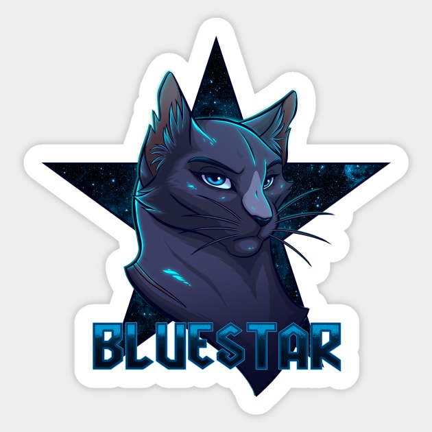 Bluestar Warriors Sticker 