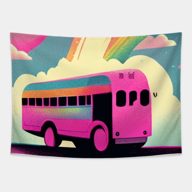 Ride on the rainbow Tapestry by DropStop