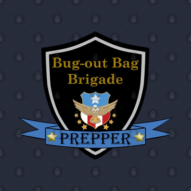 Survivalist Prepper Bug-Out Bag Brigade by Mindseye222