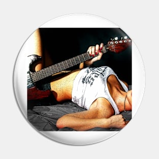 Bass Girl Pin