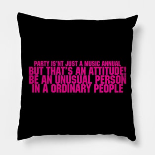 Ordinary People Pillow