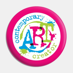Contemporary Art Creator Pin