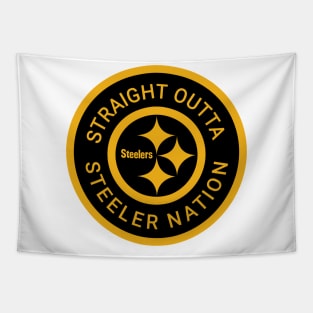 Straight Outta Steeler Nation Tapestry