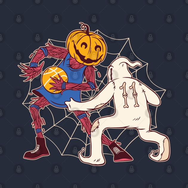 Basket ball halloween by IconRose