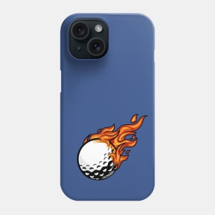 Golf Ball Fire Sport Competition Phone Case