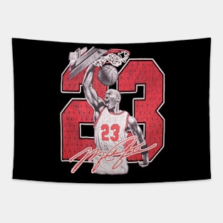 Vintage Michael Jordan 23 Tapestry