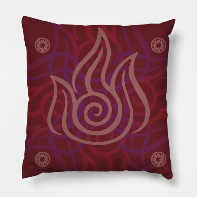 Firebenders Pillow by NDeV Design