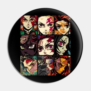 Demon Slayer Terrific Tales Pin