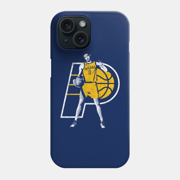 Tyrese Haliburton Phone Case by huckblade