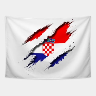 Croatia Shredding Tapestry