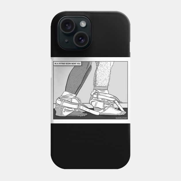 Fitting Room Phone Case by JasonLloyd