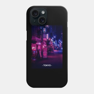 Tokyo Street Neon Synthwave Phone Case