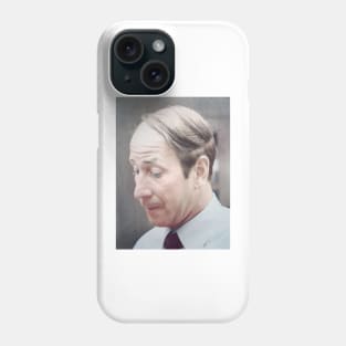 Bobby Charlton colourised photo Phone Case