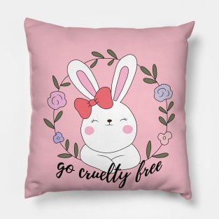 Easter - Go Cruelty Free Pillow