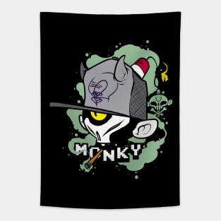 Monky smoke Tapestry