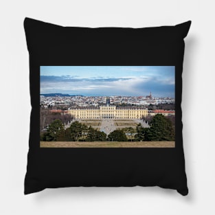 Schonbrunn Palace in Vienna, Austria Pillow