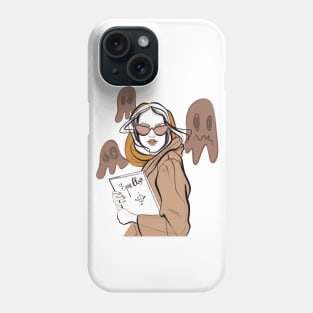 Spooky girl Phone Case