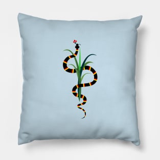 Coral Snake Pillow