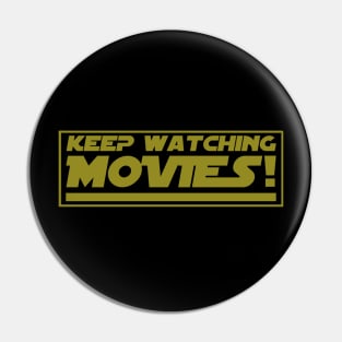 Marcos Movies keep watching movies shirt Pin