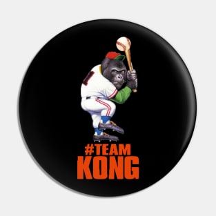 Godzilla vs Kong - Official Team Kong Baseball Pin