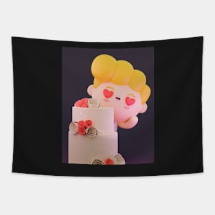 Kawaii baker Tapestry