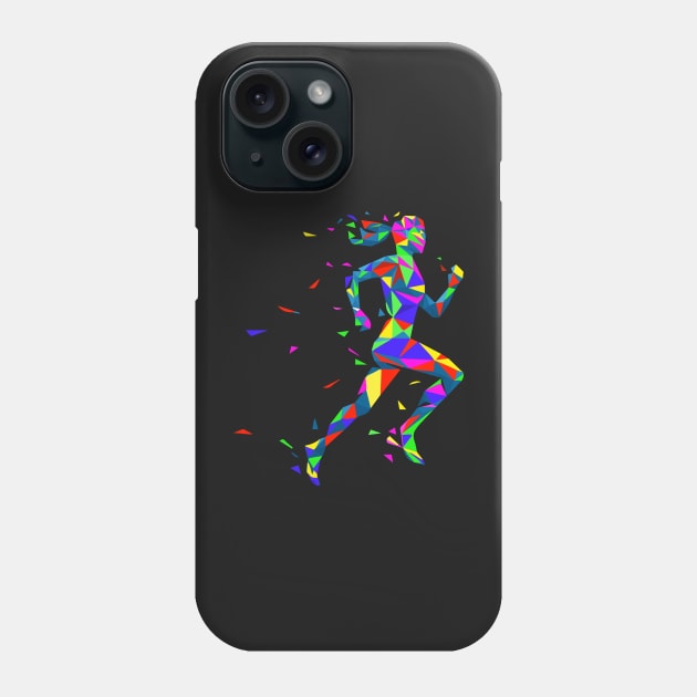 Girl running Phone Case by Right-Fit27