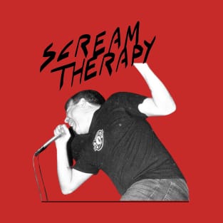 Scream Therapy Podcast Screamer transparent design T-Shirt