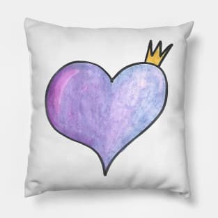 Queen Heart Pillow