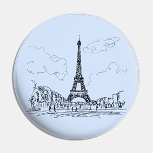 Eiffel Tower Pin