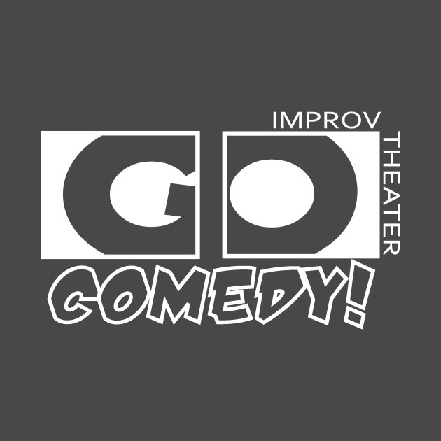 Go Comedy White Logo by gocomedyimprov