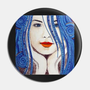 Blue moon Pin