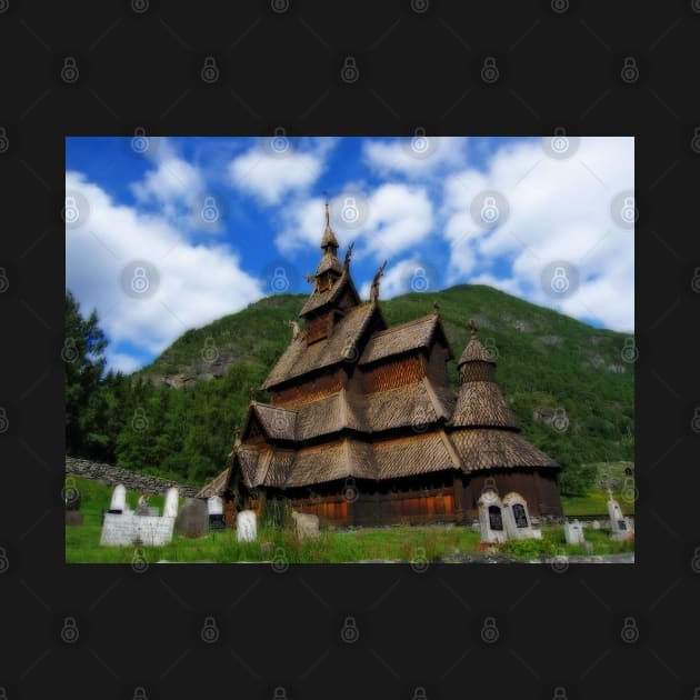 Norway. Borgund stave church. by vadim19