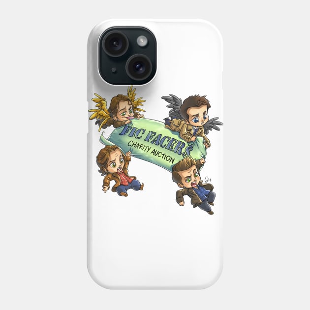 Fic Facers First Auction Promo Phone Case by ficfacersstore