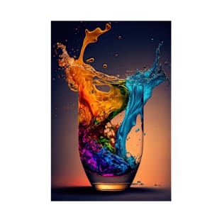 Color in a glass T-Shirt