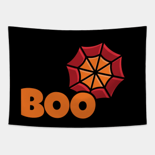 Boo Spider Webs T-shirt Tapestry