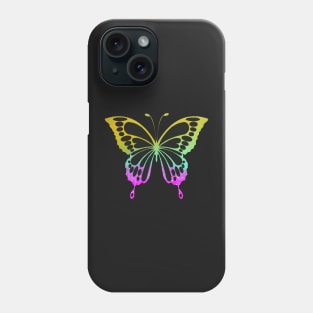 Gradient butterfly Phone Case