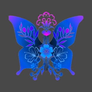 Blue Butterfly T-Shirt