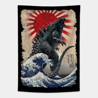 Godzilla and the Wave - Rough Tapestry