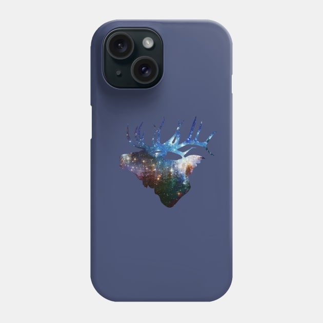 Star Elk Phone Case by JulietLake