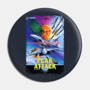 Flak Attack Pin