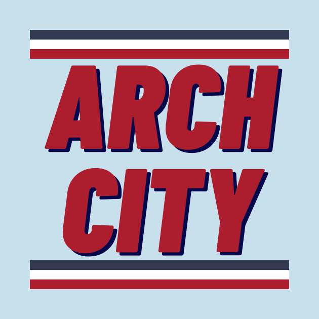 Arch City Powder Blue v2 by Arch City Tees