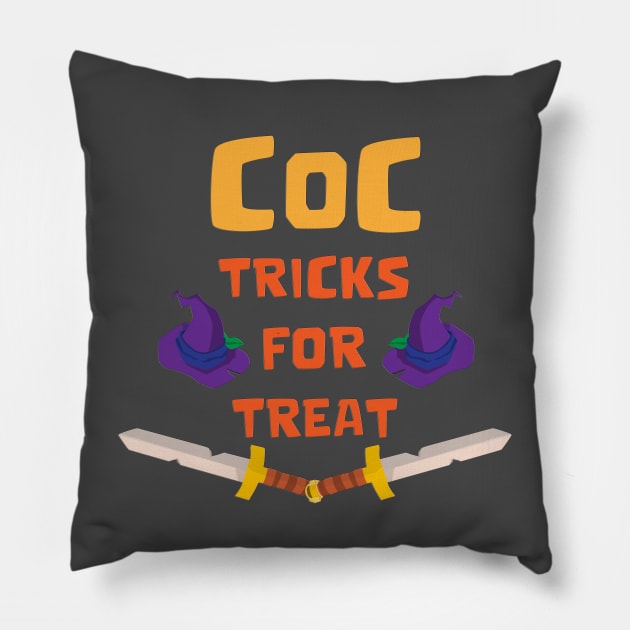 Tricks for Treat Pillow by Marshallpro