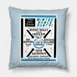 Buddy Holly Milwaukee Pillow