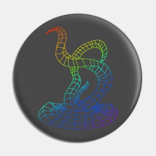 Rainbow Tentacles Pin