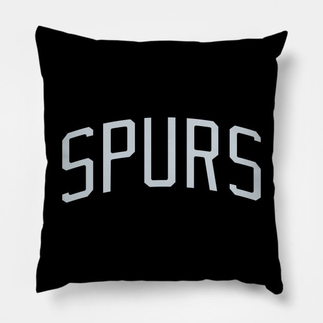 Spurs Pillow by teakatir