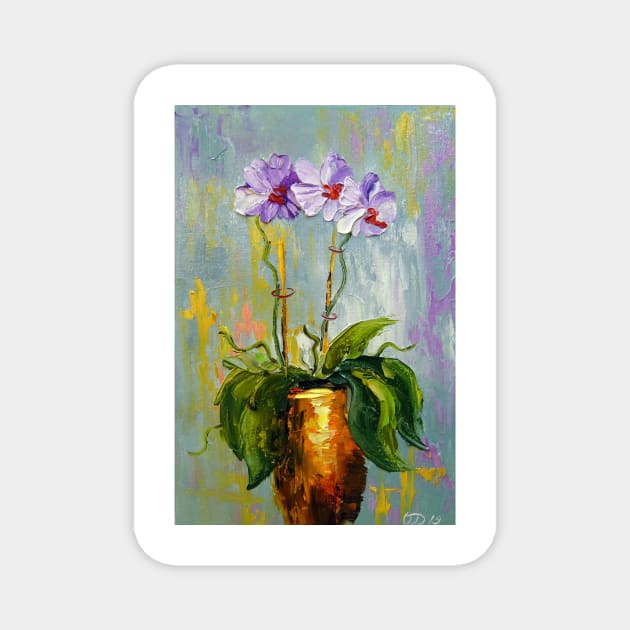 Orchid Magnet by OLHADARCHUKART