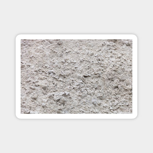 Sand texture on beach Magnet by textural