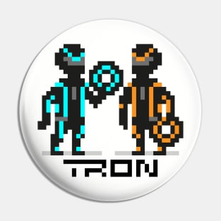 Tron Pixel 01 Pin