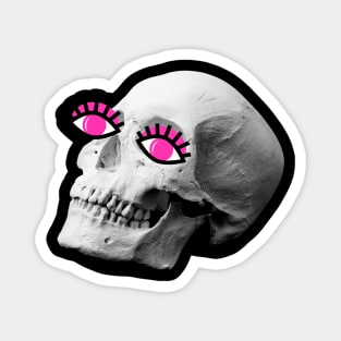 Pink Skull Magnet