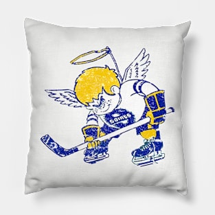 Defunct - Minnesota Fighting Saints 1973 Hockey Pillow
